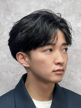 ショート パーマ メンズ 【メンズ特化】玉貞 健太のヘアスタイル