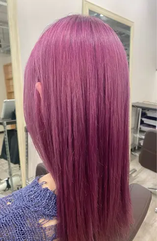 セミロング カラー Asuka 🌈のヘアスタイル