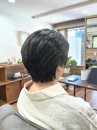 ショート Annon プライベートサロンのヘアスタイル