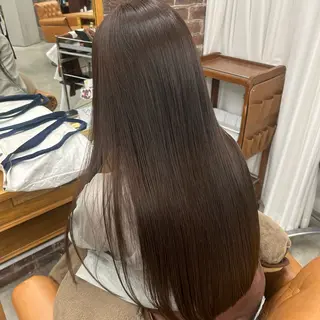 ロング カラー 🌼髪質改善/透明感 艶髪タケドミのヘアスタイル