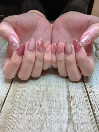 ネイル 渡邊 束紗のネイルデザイン
