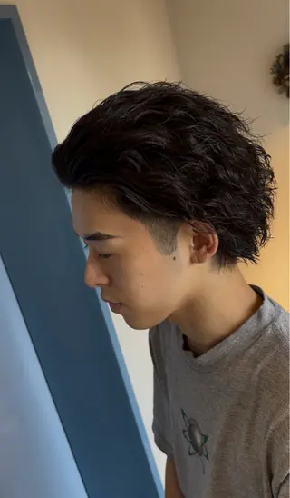 パーマ メンズ 💈メンズパーマ特化 金子温貴💈のヘアスタイル