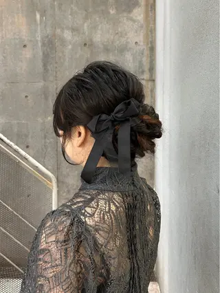 ロング Hiyo 外国人風くせ毛パーマのヘアスタイル