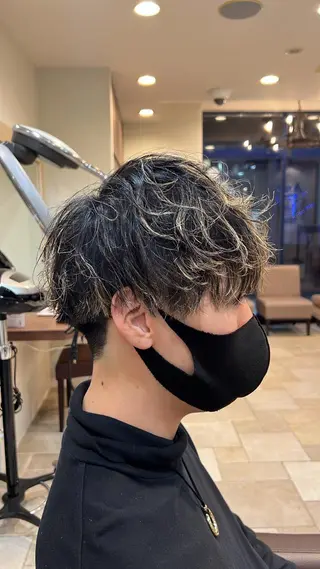 パーマ メンズ パーマ/縮毛矯正/ 店長 ・村田伊吹のヘアスタイル