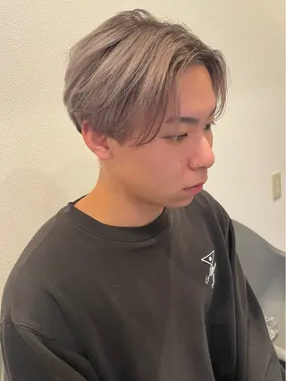 ショート 山浦司颯‪/ カラー/レイヤーのヘアスタイル