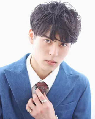 メンズ 鈴畑 皓平のヘアスタイル