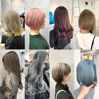 カラー SALOWIN栄 高須大貴のヘアスタイル