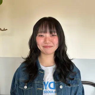 ロング 艶カラー/岡崎 /おかもとななのヘアスタイル