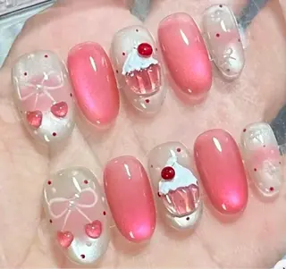 ネイル 長さだし専門店 M2　rikaのネイルデザイン