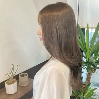 ロング カラー 🕊mtm🫧梅田/ 定額制/透明感/艶髪のヘアスタイル