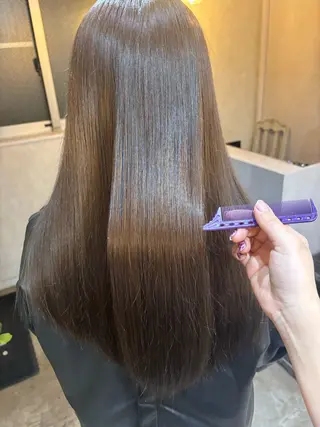 ロング 💜髪質改善/ 艶カラー/ミナ🩷のヘアスタイル