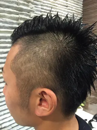 ショート メンズ 古林 紘のヘアスタイル