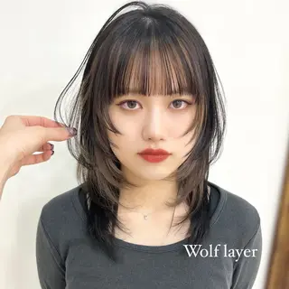 セミロング 🫧いとうりお🫧 ショート/レイヤーのヘアスタイル