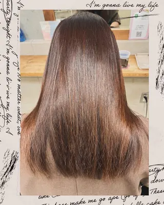 カラー たなか なおのヘアスタイル