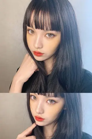 ロング カラー ヘアアレンジ Mizobe misakiのヘアスタイル