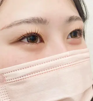 パーマ メンズ マツエク・マツパ アイブロウ Attrait Eye☻*Sayaのマツエク・マツパデザイン