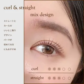 マツエク・マツパ ラッシュリフト高評価 /HITOMIのマツエク・マツパデザイン