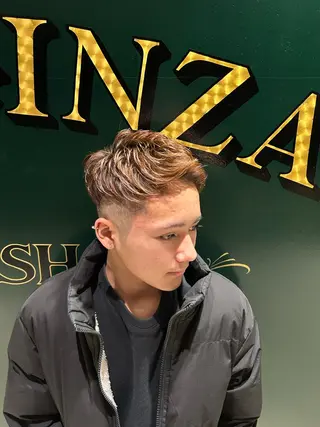 メンズ HIRO GINZA BARBER SHOP 名古屋本店【ヒロギンザ バーバーショップ】所属・ヒロ銀座牛山 友晴のヘアスタイル