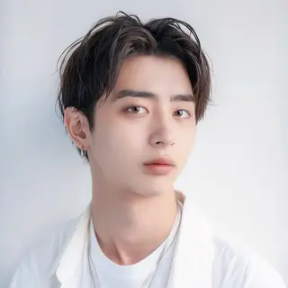 ショート パーマ メンズ 相模大野メンズ パーマ　仁翔のヘアスタイル