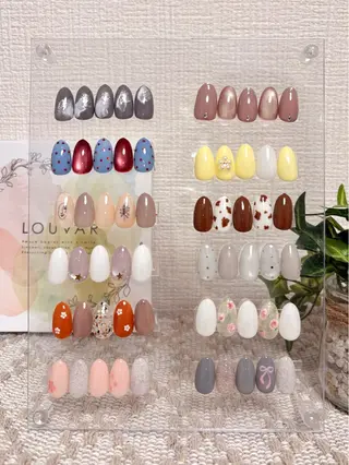 ネイル Lea nail所属・五十部 瞳子 パラジェルのネイルデザイン