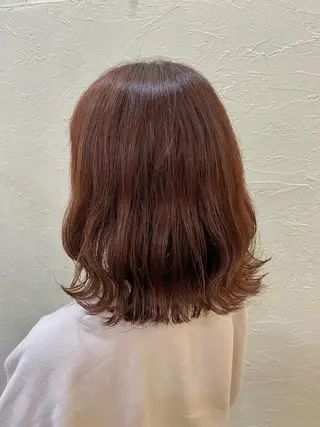 ミディアム カラー ENIF ヤマグチアツコのヘアスタイル