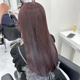 ロング カラー みう/仙台/暖色/ 艶髪/顔周りカット/のヘアスタイル