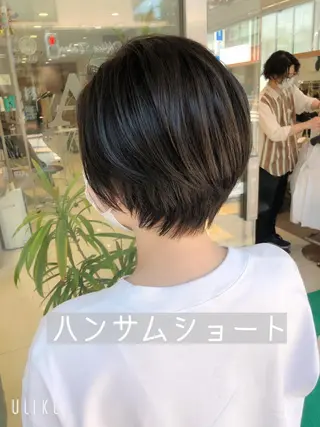 ショート カラー ヘアアレンジ メンズパーマ特化/ メッシュ/薫/店長のヘアスタイル