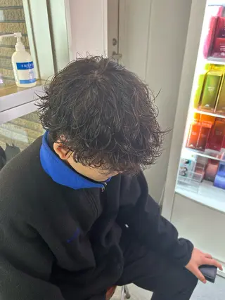 パーマ メンズ パーマ支持率No.1 ❤️🔥安成弾のヘアスタイル