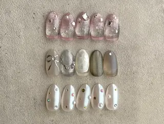 ネイル ざんねん負け犬ちゃん 南堀江のネイルデザイン