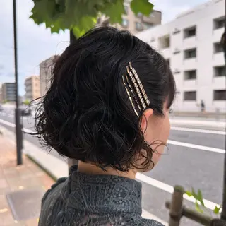 ショート ヘアアレンジ 高澤 まなみのヘアスタイル