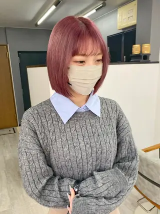 カラー 【BIBBIDI】 MIKIのヘアスタイル