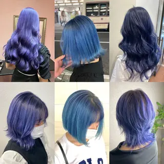 ミディアム カラー ブリーチ特化美容室 ☆selene☆のヘアスタイル