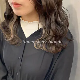 ミディアム カラー ヘアアレンジ 代表🎀 ふわモテ愛 され髪🩷yumiのヘアスタイル