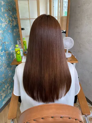 ロング 高橋 芽衣のヘアスタイル