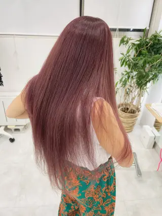 ロング カラー 山森 大地のヘアスタイル