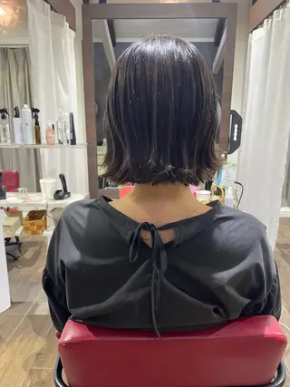 カラー 兼松 美香のヘアスタイル