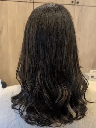 ロング パーマ 垢抜けパーマヘア🍯 ジルのヘアスタイル