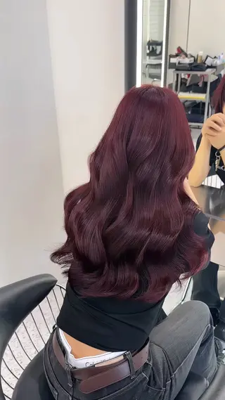 ロング 渡辺 杏斗龍のヘアスタイル
