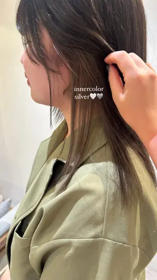 カラー 🫧くちき りお🫧のヘアスタイル