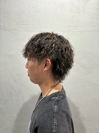 ショート メンズ/柏/パーマ/ チハヤのヘアスタイル