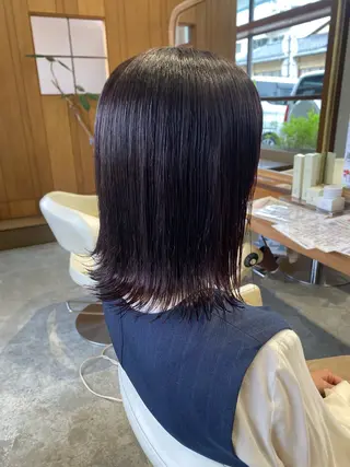 ミディアム カラー MIKU ／fulamのヘアスタイル