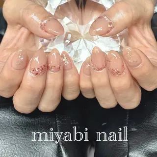 ネイル miyabi nail 桂川駅近くのネイルデザイン