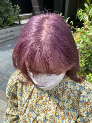 ショート カラー ブリーチカラー特化 U-topia小島のヘアスタイル