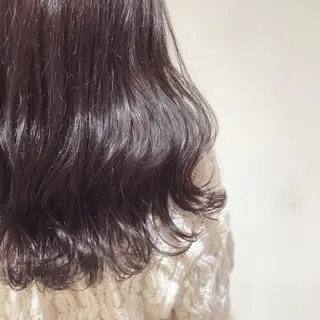 セミロング カラー ヘアアレンジ マツエク・マツパ 透明感カラー🫧ヘア セット🫧松本菜月の眉毛・アイブロウイメージ