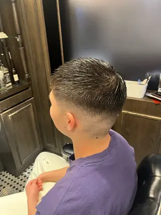 ショート メンズ 佐藤 稜大のヘアスタイル