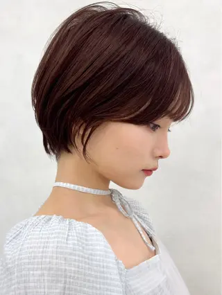 ショート 三鷹で1番ショート ボブをカットする新谷のヘアスタイル
