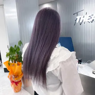 セミロング カラー パーマ ヘアアレンジ メンズ キッズ ネイル マツエク・マツパ アイブロウ ウルフ&レイヤー特化 まとまる美髪矯正のヘアスタイル