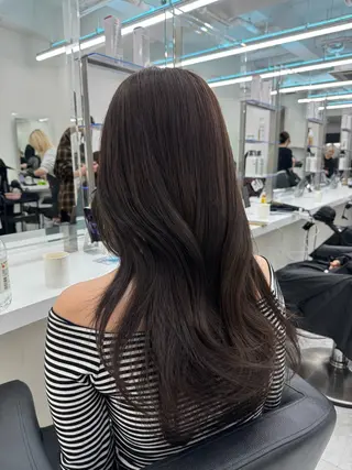 カラー noa🎀美髪縮毛/ 透明感カラーのヘアスタイル