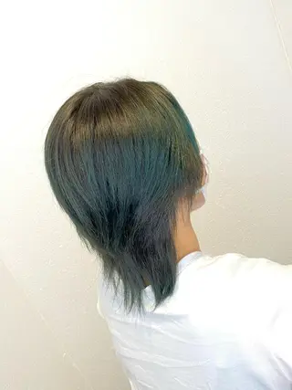 ミディアム カラー 阪神尼崎 MASAYAのヘアスタイル
