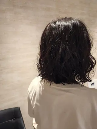ミディアム パーマ ✨カット✨ 小田　なつめのヘアスタイル
